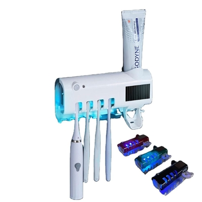 Van de ultraviolette van de de Tandenborstelhouder Tandenborstelsterilisator de Doos Navulbare UVC Lamp 1200mAh