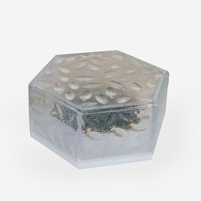 De zonne Openlucht Waterdichte Ijsbaksteen steekt Decoratieve Hexagonale Begraven van de het Gazonweg van de Lichtenbinnenplaats Zonne LEIDENE Lichten aan