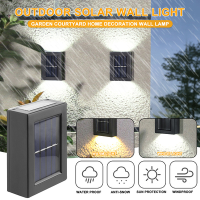 Van het de Lichten Openluchtlandschap van WINXU IP65 het Waterdichte Zonne Geleide Licht van de het Balkon Decoratieve Muur