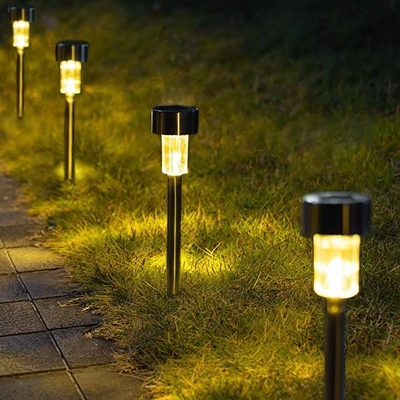 De warme Witte Openluchtverlichting van de Yard Zonne Openluchtweg voor Tuinlandschap 2V 25mA 0.5W