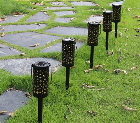 Ijzer Holle Zonnelantaarns voor van het de Maan Retro Lichte Terras van de Buitenkantster de Wegdecoratie IP66