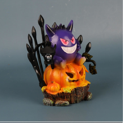 Van de het Spookpompoen van Animegengar Halloween van de Lantaarn Zonne Licht Ambachten van de het Cijfermaan de Schaduwstandbeeld