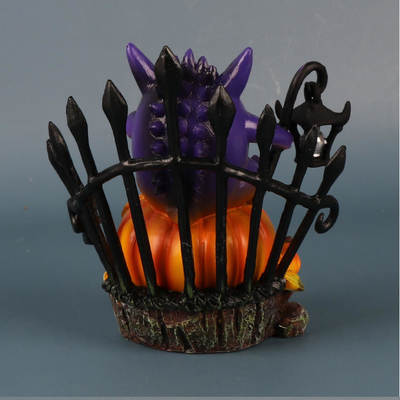 Van de het Spookpompoen van Animegengar Halloween van de Lantaarn Zonne Licht Ambachten van de het Cijfermaan de Schaduwstandbeeld