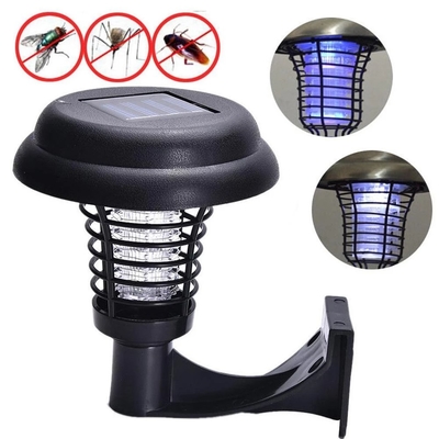 De Ongediertebestrijdingsmppt Zonne Aangedreven LEIDEN van het tuingazon Muur Licht Insect Zappers