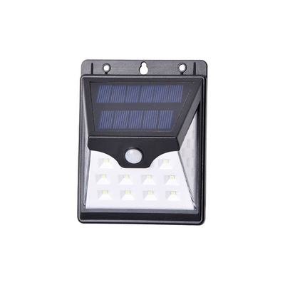 Infrarode 22 Zonne Aangedreven LEIDENE van Leds Muur Lichte Bewegingssensor IP65 180°