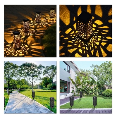 IP65 de duurzame Decoratieve Zonne LEIDENE Tuin steekt de Holle Weg Lichte 1.2v 6000K van de Gazonyard aan