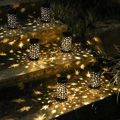 Van waterdichte Decoratieve Zonne LEIDENE de Stermaan Holle Lichte 6000K Tuinlichten