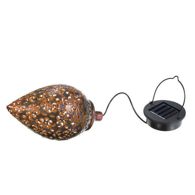 Nachtip66 van Zonne LEIDENE de Lantaarns 3500K van Garland Retro Solar Powered Decorative Tuinlichten