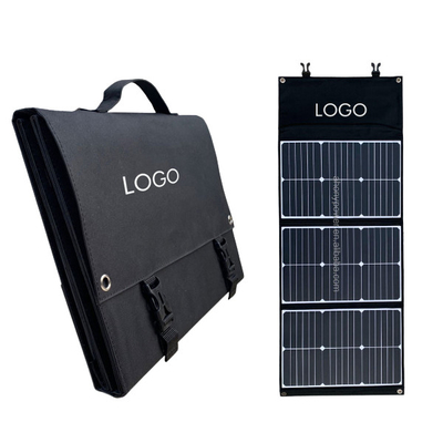 Zwart-wit Monocrystalline Silicium Vouwbaar Zonnepaneel 60W