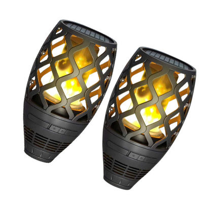 Het fonkelen de Dansende Zonne Aangedreven Spreker IP65 3watts van het Vlamflitslicht