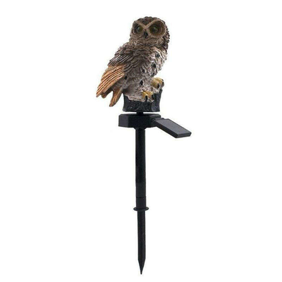 Zonne Decoratieve LEIDENE van de Harsambacht Gazontuin Owl Light 2700K IP55