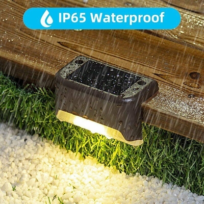 De warme witte Zonne Geleide de Trede Lichte Waterdichte Stap van SMD leidde Zonnedek Lichte 10LM