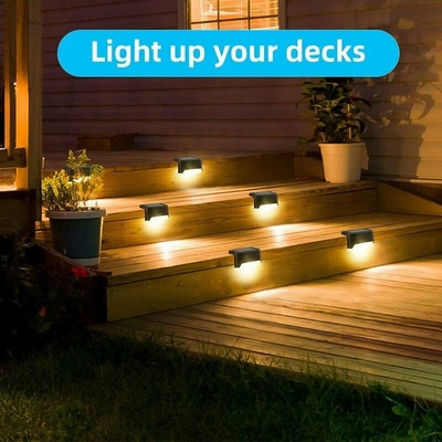 De warme witte Zonne Geleide de Trede Lichte Waterdichte Stap van SMD leidde Zonnedek Lichte 10LM