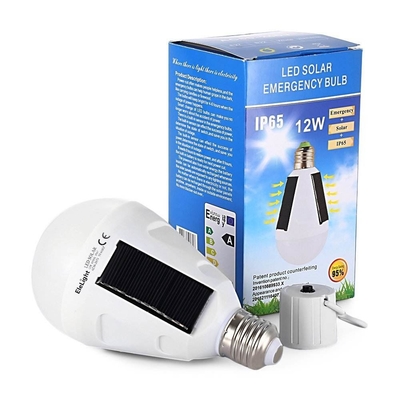 1200mah de zonnenoodsituatie steekt Navulbare Zonne Gloeilamp IP65 aan