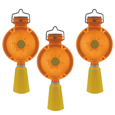 Waterdichte Ronde Zonne Aangedreven Verkeerslichten Dia 19cm 41*39*41cm