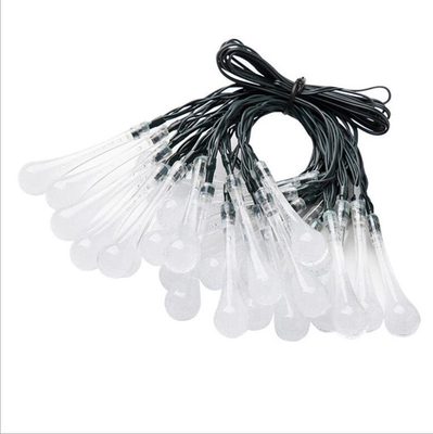 Van de LEIDENE Kleurrijke van de Feelichten Waterdaling Zonne Openlucht Waterdicht voor Tuingazon 9M*60LED