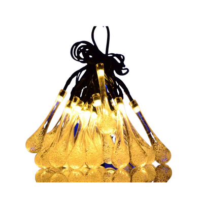 Van veelvoudige Kleuren Zonne LEIDENE van de LEIDENE Koordlichten de Fee Lichte 4.5V 24lm/w wx-sdd-003 Waterdaling