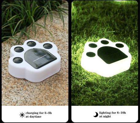 IP65 de zonne LEIDENE Tuin steekt Atmosfeer Begraven pvc aan draagt Paw Lamp