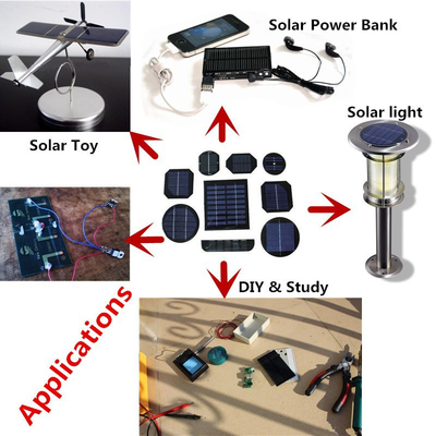 van de het Zonnepaneellader van 4V 5.5V 5V 6V 7V 10V 12V Mono Polycrystalline