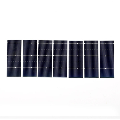 52*19mm 0.5V 0.24W Monocrystalline Systeem van de Zonnepaneellader voor Photovoltaic Draagbaar