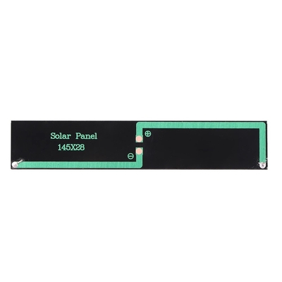 0.5W 2.5V 145*28mm Openlucht Draagbare Zonnepaneellader voor Machtsbank